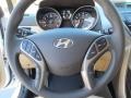 2013 Shimmering White Hyundai Elantra GLS  photo #27