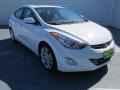 2013 Shimmering White Hyundai Elantra Limited  photo #1