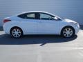 2013 Shimmering White Hyundai Elantra Limited  photo #2