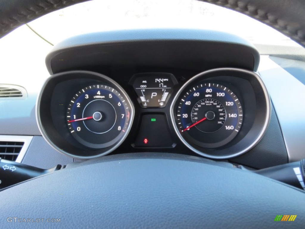 2013 Elantra Limited - Shimmering White / Black photo #32