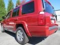 2006 Inferno Red Pearl Jeep Commander Limited  photo #2