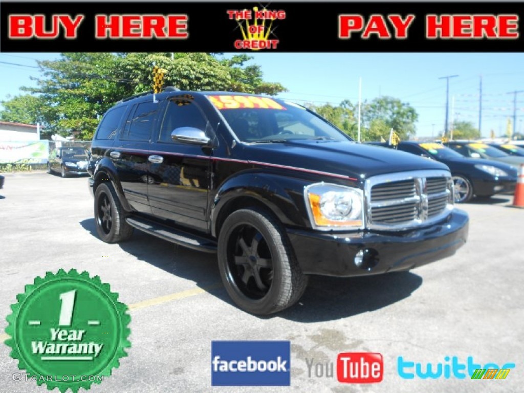 Black Dodge Durango