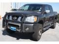 2005 Smoke Gray Nissan Titan SE Crew Cab 4x4  photo #3