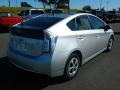 2012 Classic Silver Metallic Toyota Prius 3rd Gen Three Hybrid  photo #3