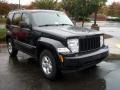 2009 Brilliant Black Crystal Pearl Jeep Liberty Sport 4x4  photo #1