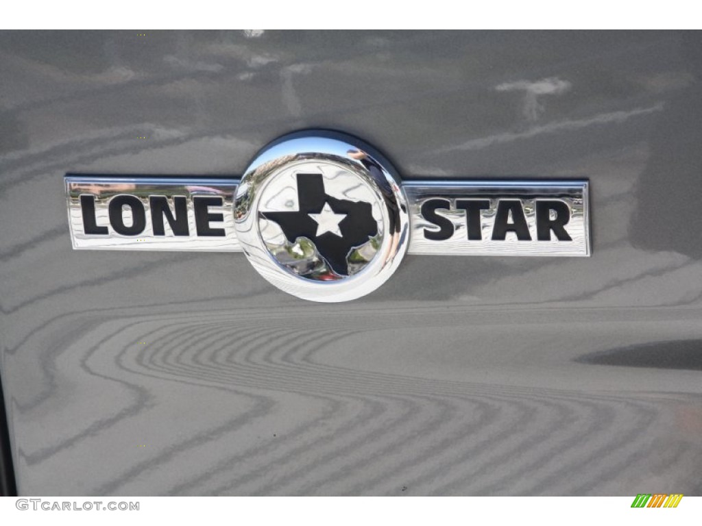 2010 Ram 1500 Lone Star Crew Cab - Mineral Gray Metallic / Dark Slate/Medium Graystone photo #9