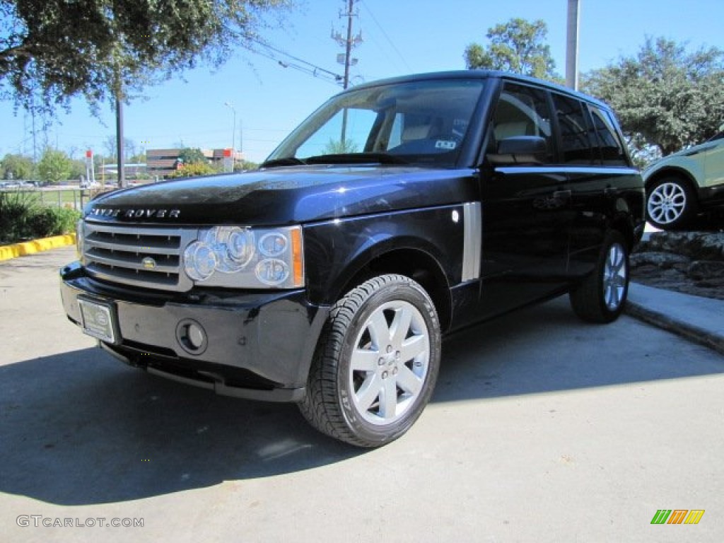 2006 Range Rover HSE - Buckingham Blue Metallic / Sand/Jet photo #5