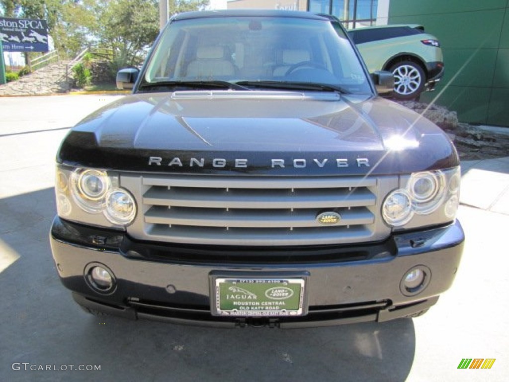 2006 Range Rover HSE - Buckingham Blue Metallic / Sand/Jet photo #6