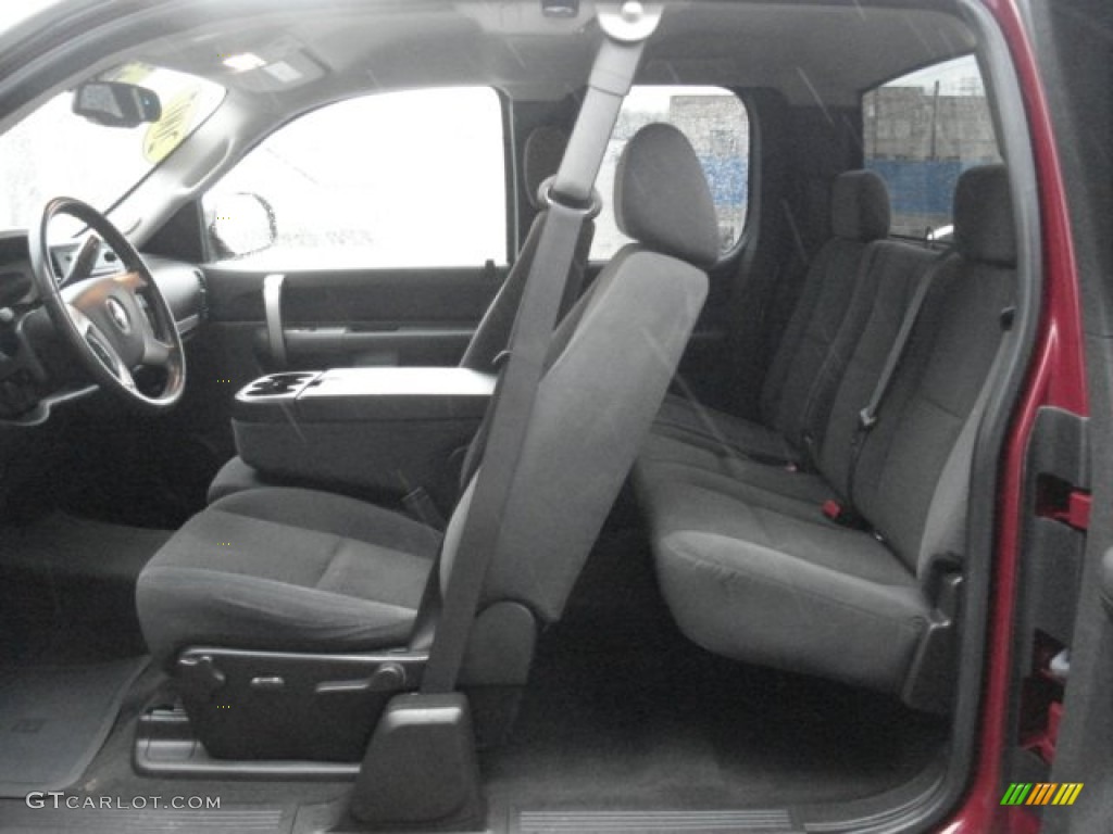 2007 Silverado 1500 LT Extended Cab 4x4 - Sport Red Metallic / Ebony Black photo #14