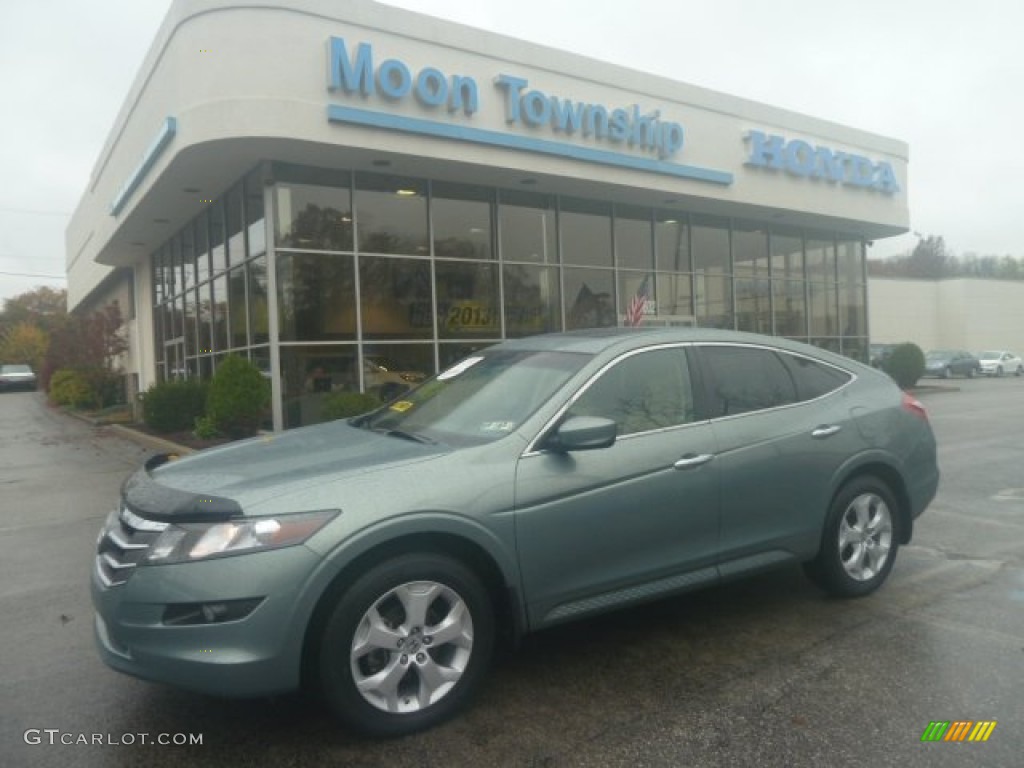 2010 Accord Crosstour EX-L 4WD - Opal Sage Metallic / Ivory photo #1