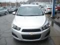 2013 Silver Ice Metallic Chevrolet Sonic LT Hatch  photo #3