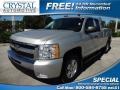 Sheer Silver Metallic - Silverado 1500 LT Extended Cab Photo No. 1