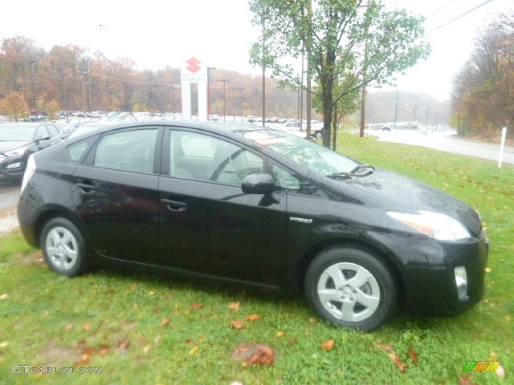 2010 Prius Hybrid II - Black / Misty Gray photo #1