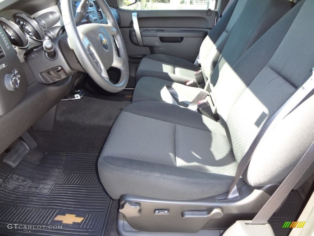 2011 Silverado 1500 LT Extended Cab - Sheer Silver Metallic / Ebony photo #4