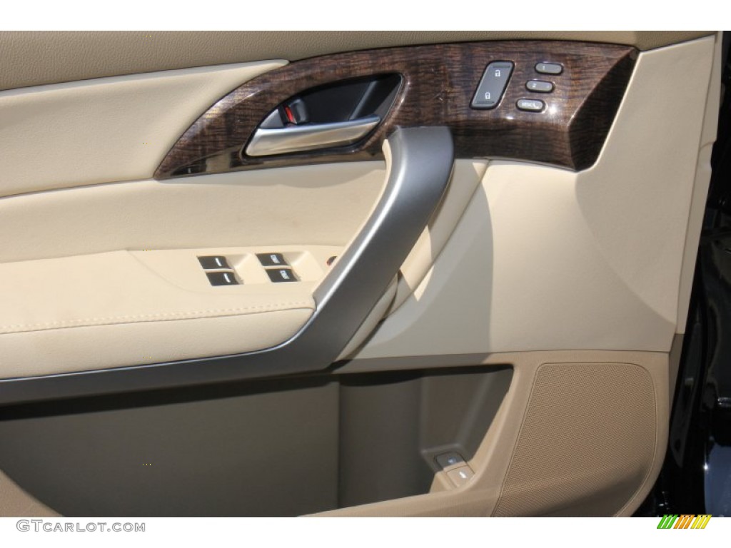 2013 MDX SH-AWD - Crystal Black Pearl / Parchment photo #18