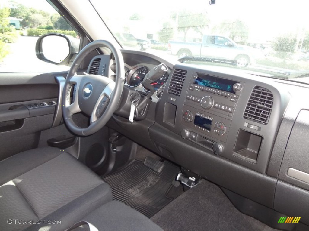 2011 Silverado 1500 LT Extended Cab - Sheer Silver Metallic / Ebony photo #11