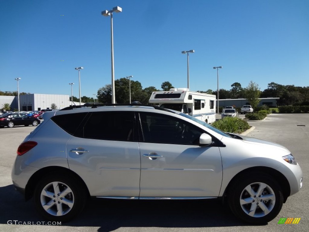 2010 Murano SL - Brilliant Silver Metallic / Black photo #10