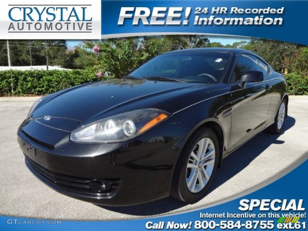 Black Pearl Hyundai Tiburon