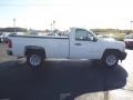 2007 Summit White Chevrolet Silverado 1500 Work Truck Regular Cab  photo #4