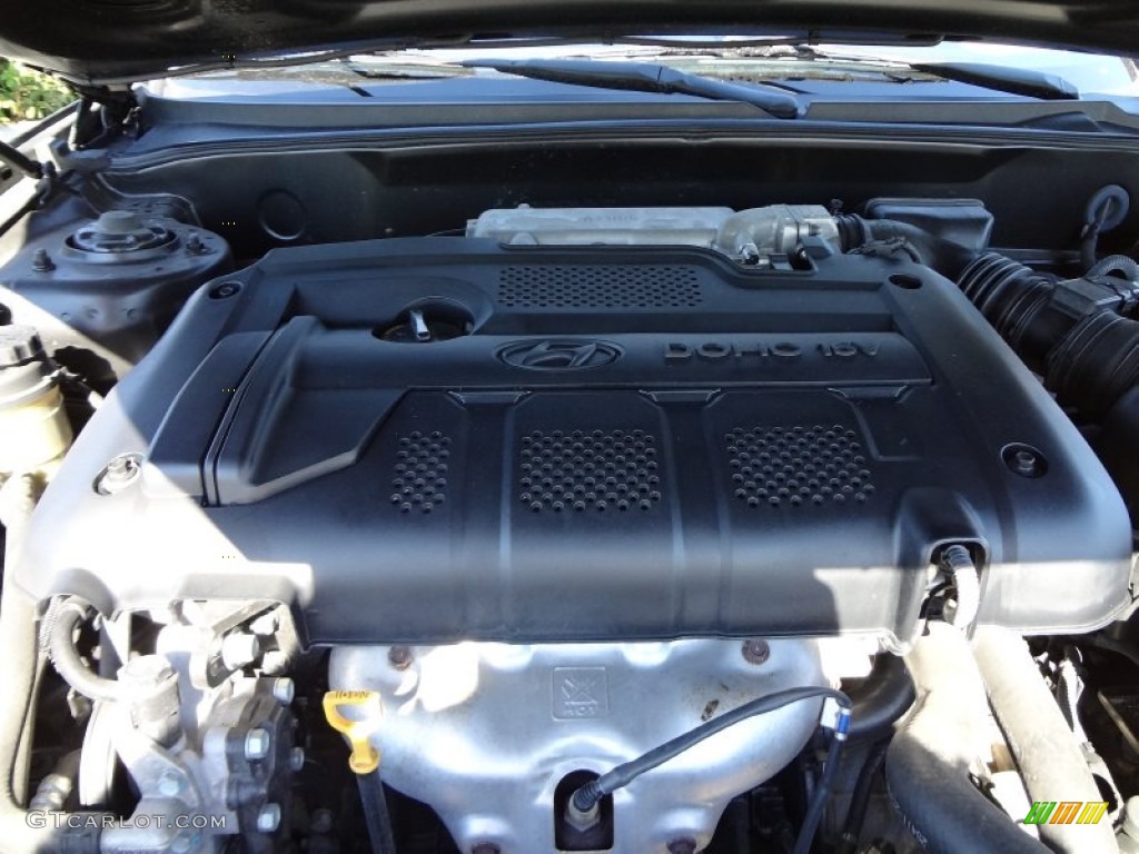 2008 Tiburon GS - Black Pearl / GS Black Cloth photo #16