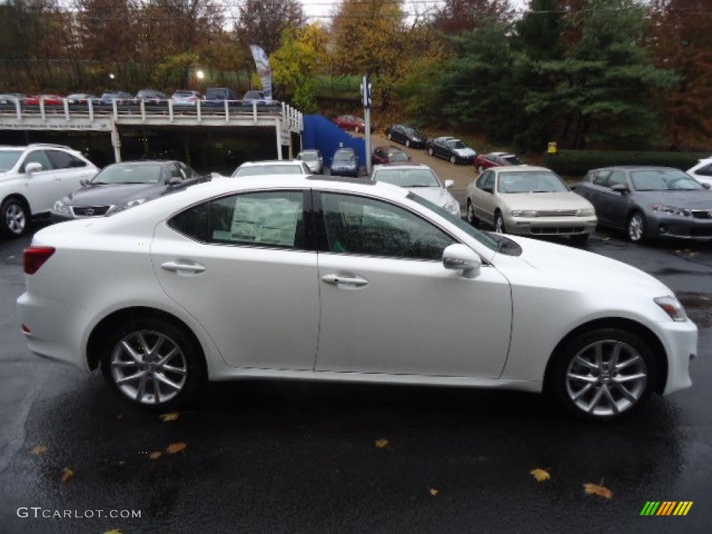 Starfire White Pearl 2013 Lexus IS 250 AWD Exterior Photo #72896481