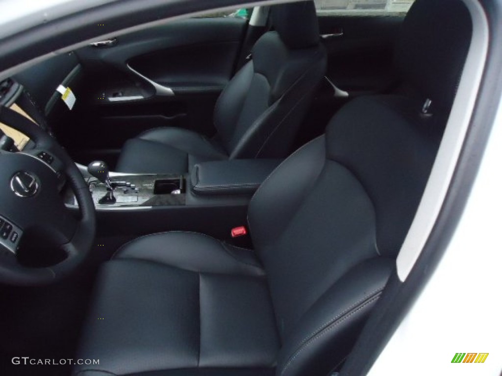 2013 IS 250 AWD - Starfire White Pearl / Black photo #10