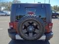 2009 Red Rock Crystal Pearl Jeep Wrangler Unlimited Sahara 4x4  photo #8