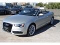 2013 Cuvee Silver Metallic Audi A5 2.0T quattro Cabriolet  photo #7