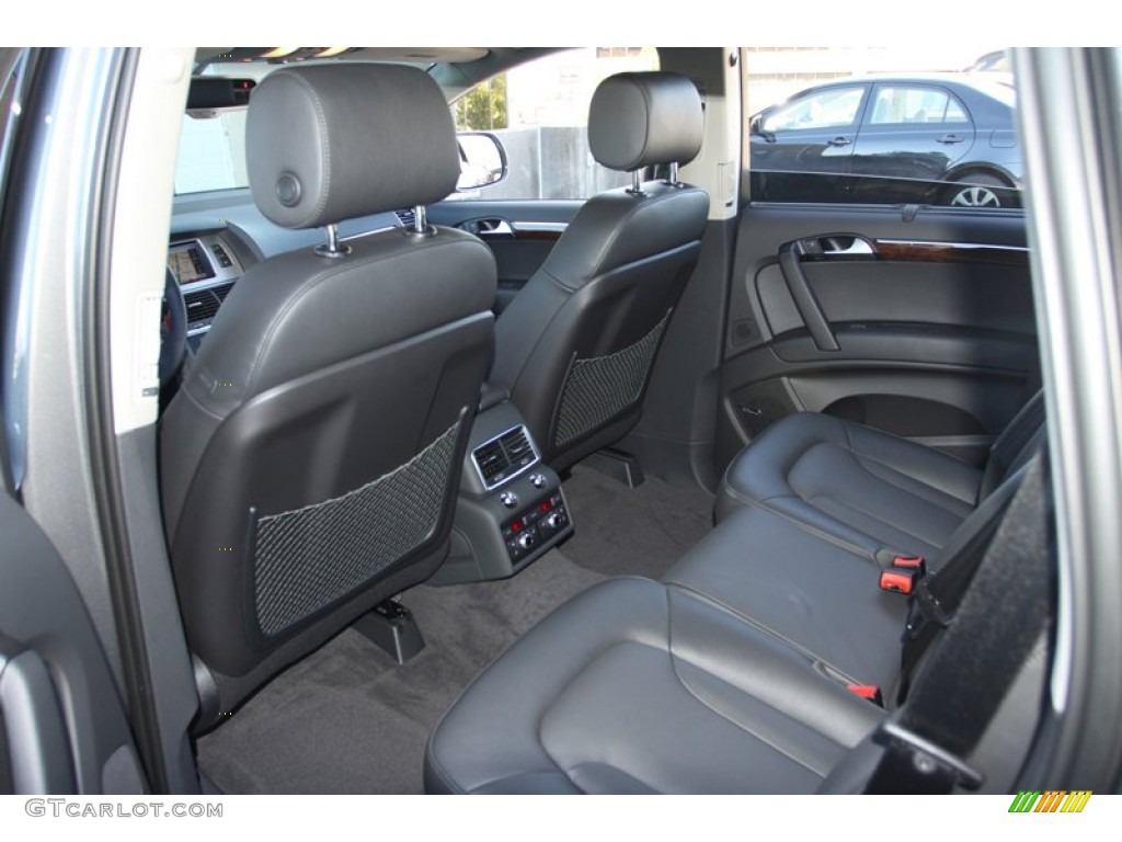 Black Interior 2013 Audi Q7 3.0 TFSI quattro Photo #72898048