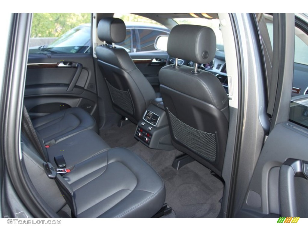 2013 Audi Q7 3.0 TFSI quattro Rear Seat Photo #72898248