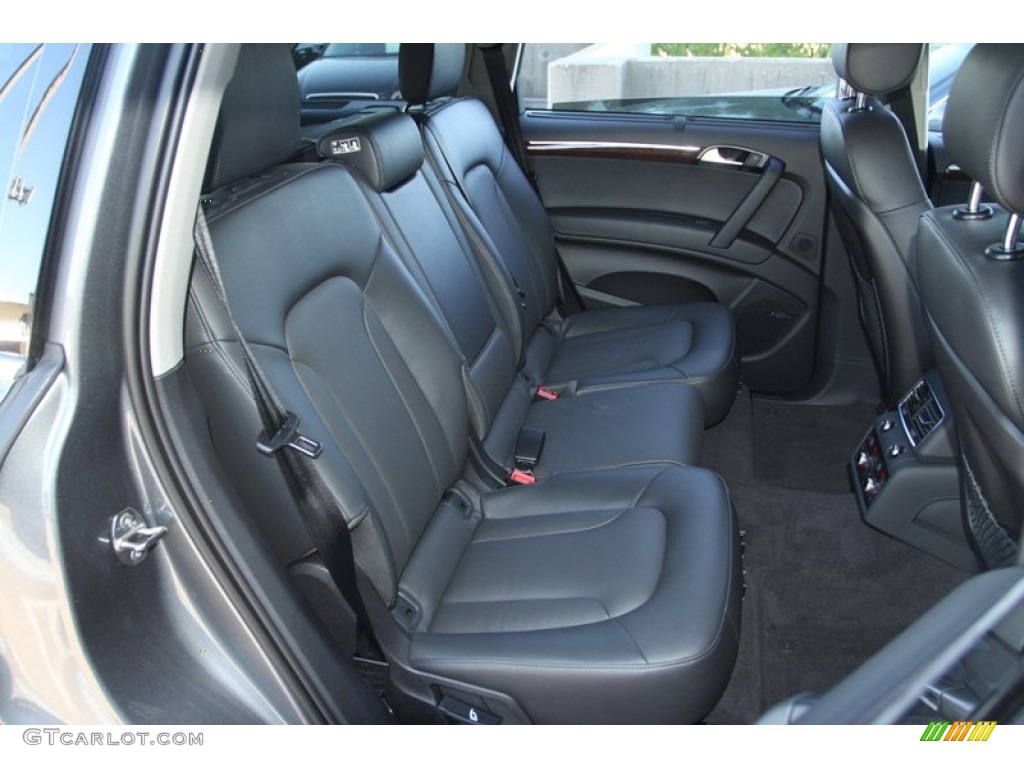 Black Interior 2013 Audi Q7 3.0 TFSI quattro Photo #72898267
