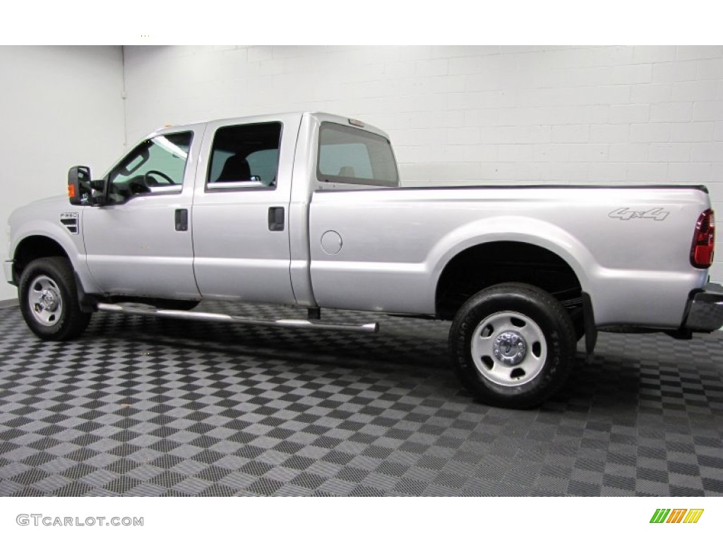 Ingot Silver Metallic 2010 Ford F350 Super Duty XL Crew Cab 4x4 Exterior Photo #72898290