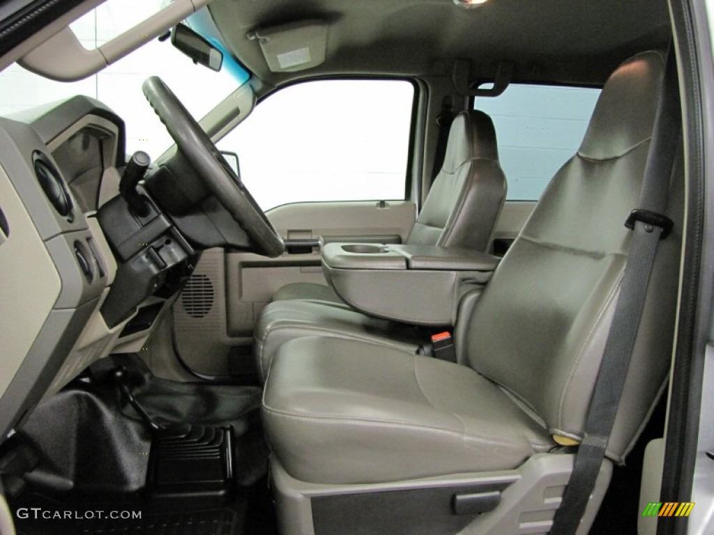 2010 Ford F350 Super Duty XL Crew Cab 4x4 Front Seat Photo #72898350