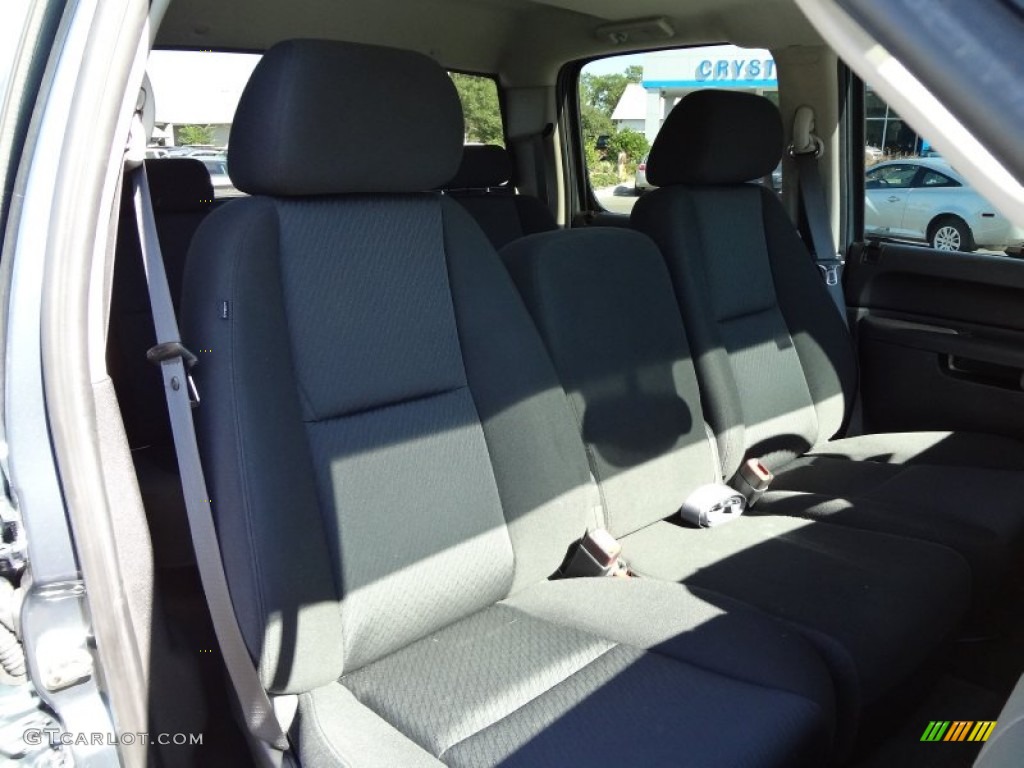 2011 Silverado 1500 LS Crew Cab - Blue Granite Metallic / Dark Titanium photo #12