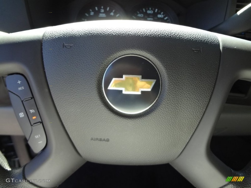 2011 Silverado 1500 LS Crew Cab - Blue Granite Metallic / Dark Titanium photo #22