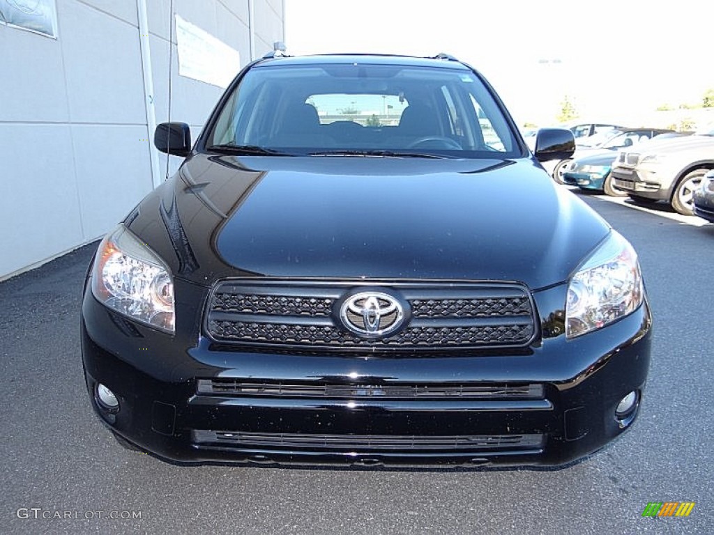 2008 RAV4 Sport - Black / Dark Charcoal photo #3