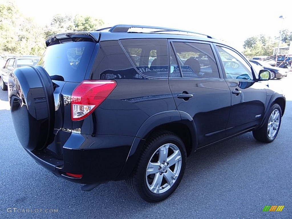2008 RAV4 Sport - Black / Dark Charcoal photo #5