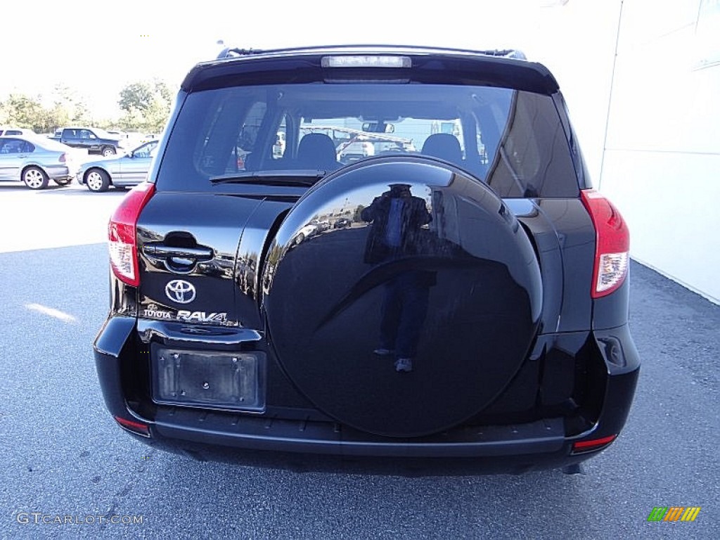 2008 RAV4 Sport - Black / Dark Charcoal photo #6