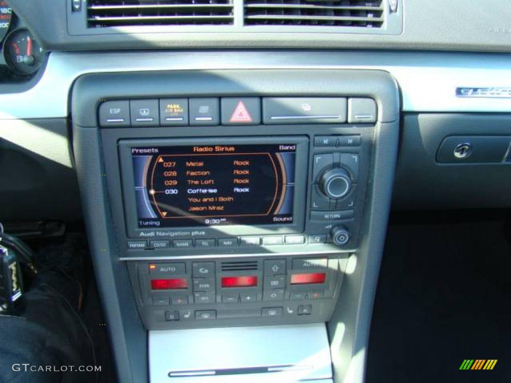 2007 RS4 4.2 quattro Sedan - Avus Silver Pearl Effect / Black photo #13