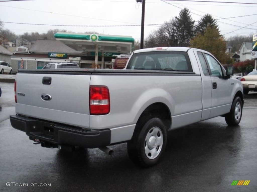 Silver Metallic 2008 Ford F150 XL Regular Cab Exterior Photo #72900029