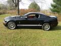 Black 2007 Ford Mustang Shelby GT500 Coupe Exterior