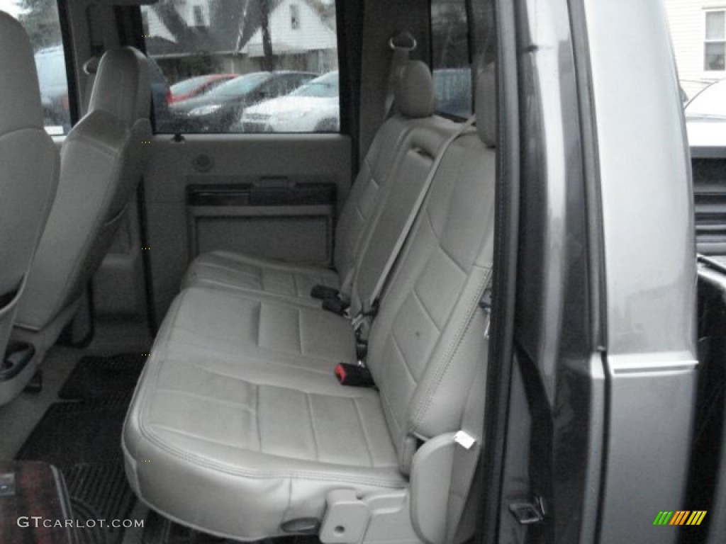 2008 Ford F250 Super Duty Lariat Crew Cab 4x4 Rear Seat Photo #72900282