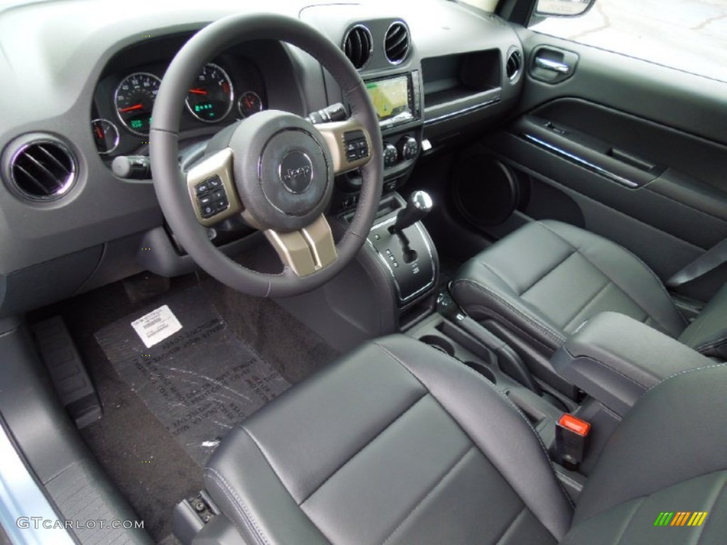 Dark Slate Gray Interior 2013 Jeep Compass Limited Photo #72900363