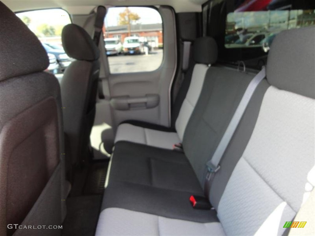 2008 Silverado 1500 LS Extended Cab - Silver Birch Metallic / Dark Titanium photo #5