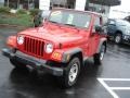 Flame Red - Wrangler X 4x4 Photo No. 2