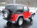 Flame Red - Wrangler X 4x4 Photo No. 5
