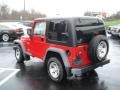 Flame Red - Wrangler X 4x4 Photo No. 7