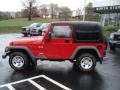 Flame Red - Wrangler X 4x4 Photo No. 8