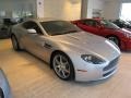 Titanium Silver 2007 Aston Martin V8 Vantage Coupe