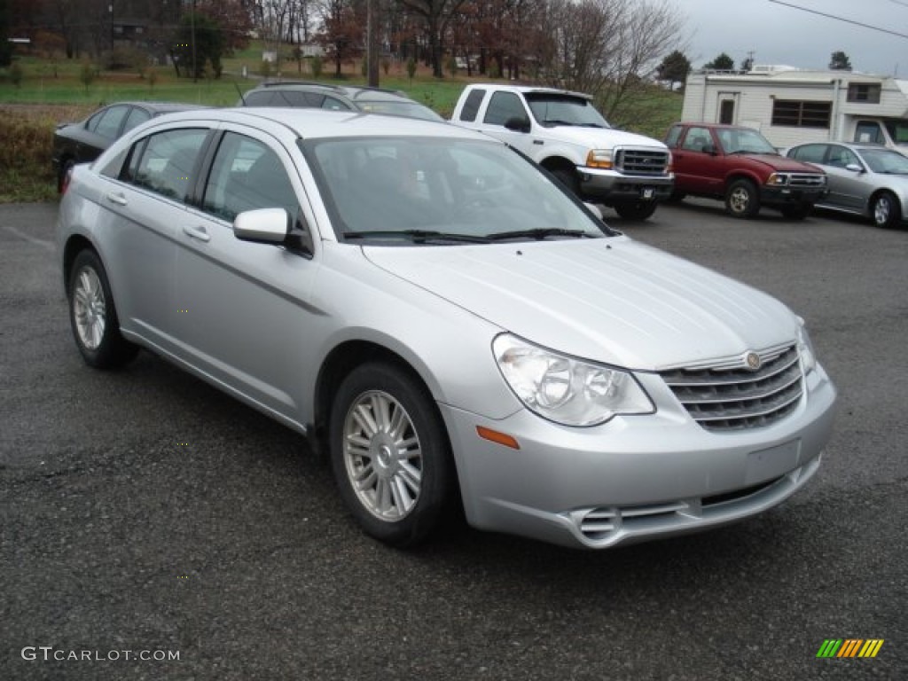 Bright Silver Metallic 2007 Chrysler Sebring Touring Sedan Exterior Photo #72903517